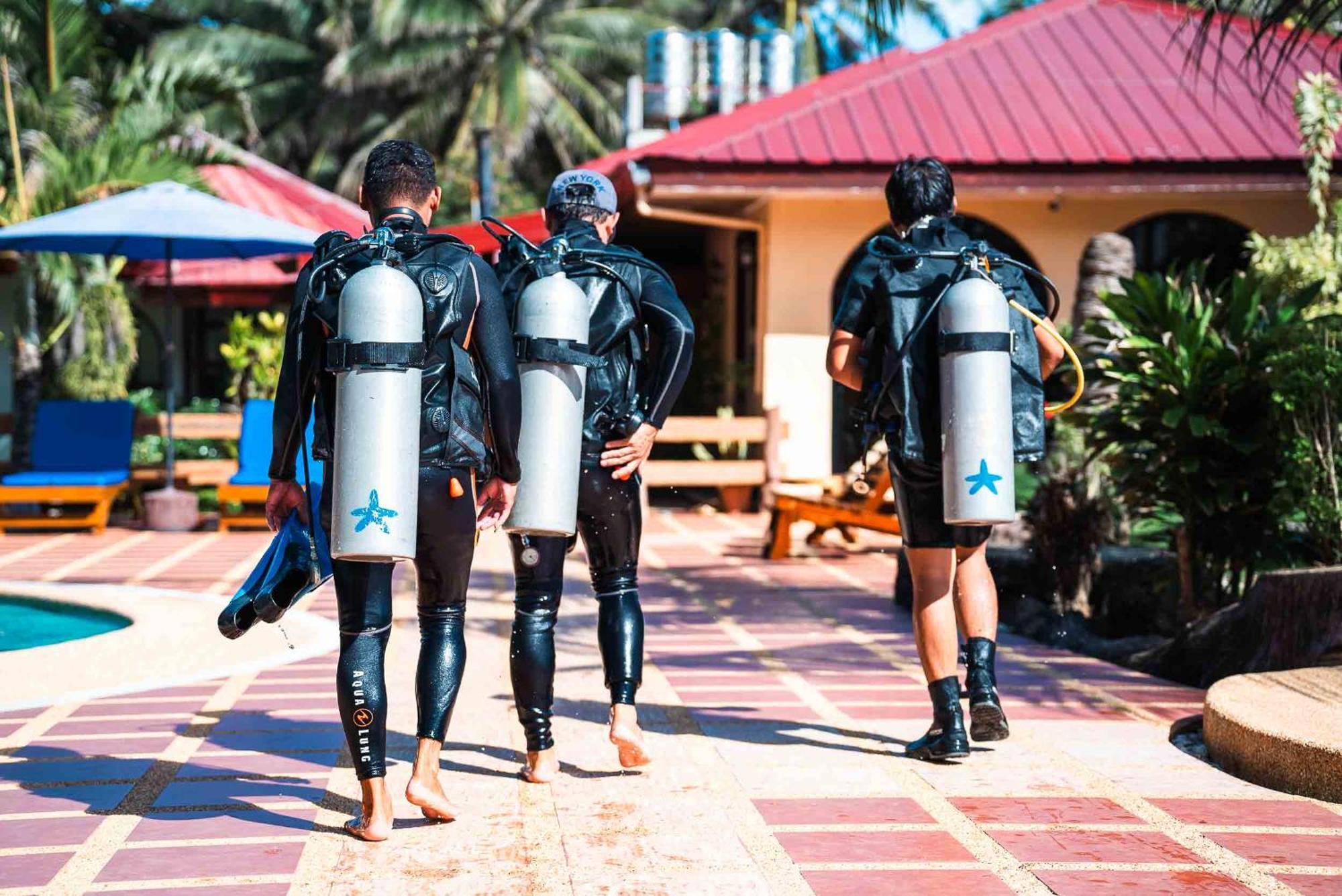 Blue Star Dive And Resort Anda  Dış mekan fotoğraf